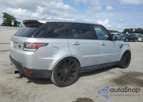 2014 Land Rover Range Rover Sport Hse из США, поврежденный, VIN SALWR2VF9EA301563